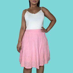 Floral Embroidered Skirt